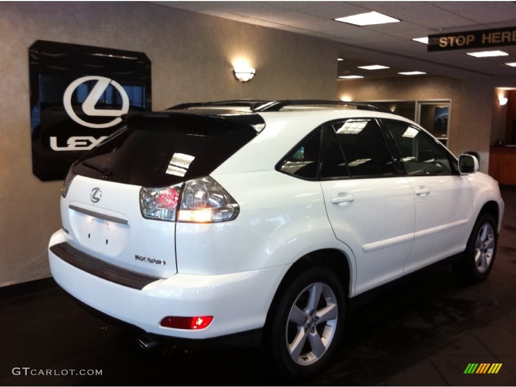 2004 RX 330 AWD - Crystal White Pearl / Light Gray photo #2