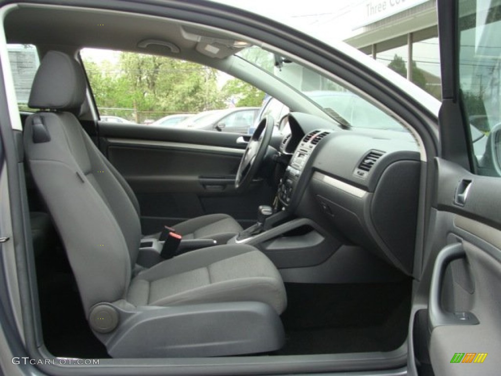 Anthracite Interior 2009 Volkswagen Rabbit 2 Door Photo #64958683