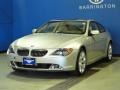 2005 Mineral Silver Metallic BMW 6 Series 645i Coupe  photo #3