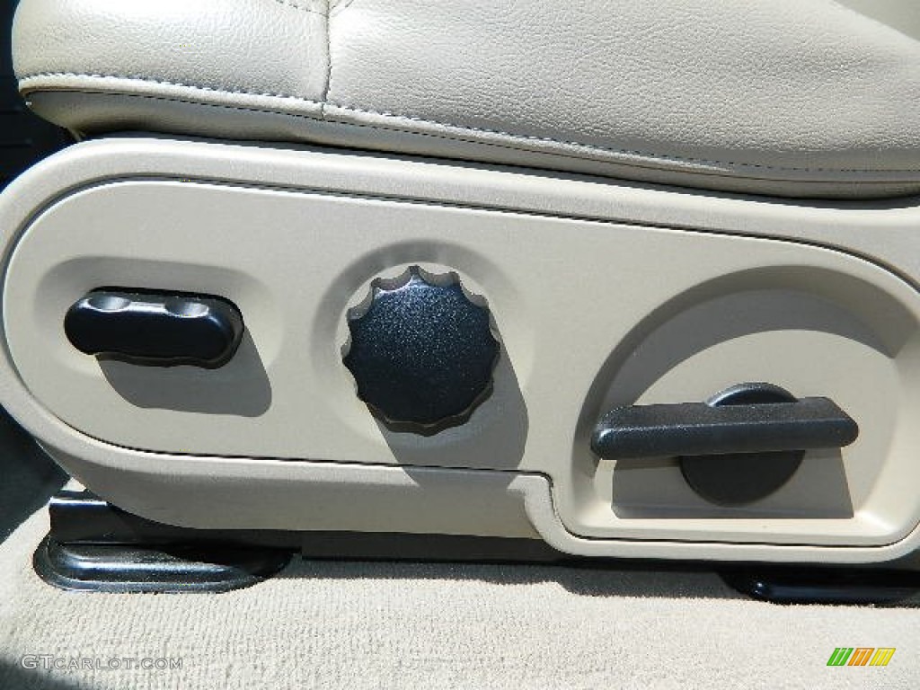 2006 F150 Lariat SuperCab - Oxford White / Tan photo #14