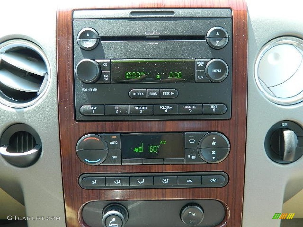 2006 F150 Lariat SuperCab - Oxford White / Tan photo #15