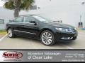 Deep Black Metallic 2013 Volkswagen CC V6 Lux