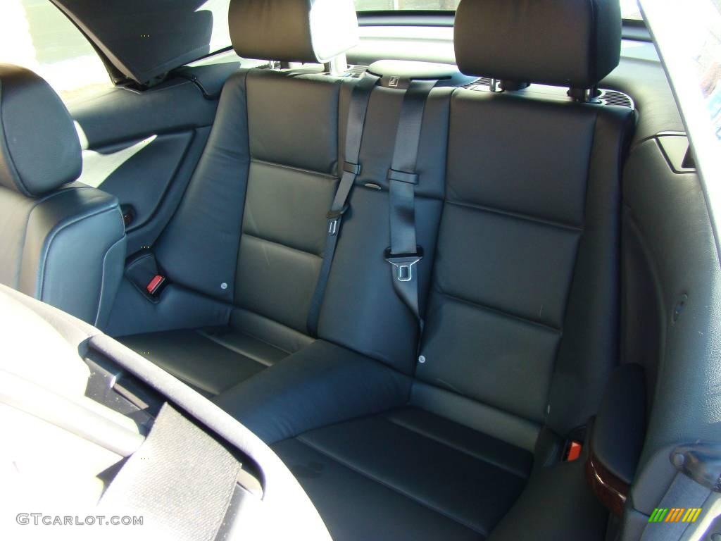 2006 3 Series 330i Convertible - Jet Black / Black photo #14