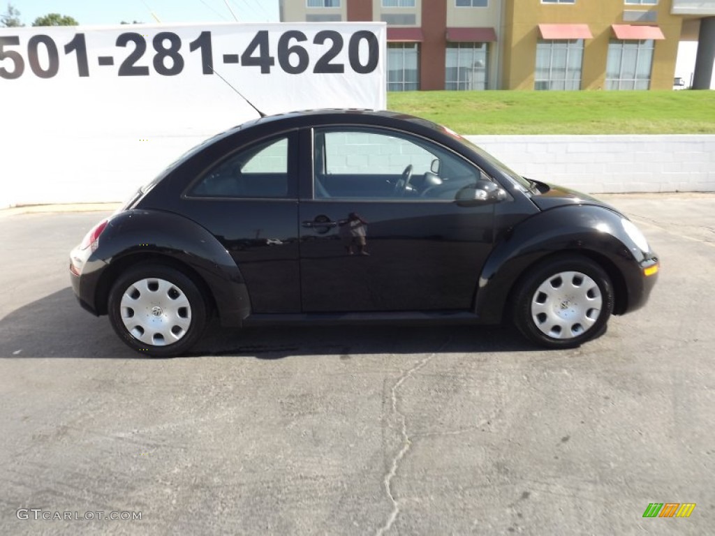 2010 New Beetle 2.5 Coupe - Black / Black photo #8