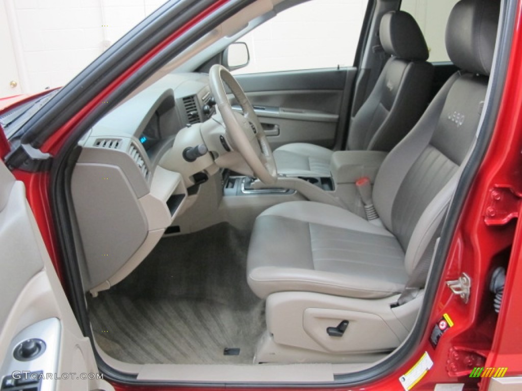 Medium Slate Gray Interior 2005 Jeep Grand Cherokee Laredo 4x4 Photo #64960867