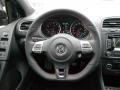 2012 Deep Black Metallic Volkswagen GTI 4 Door Autobahn Edition  photo #16
