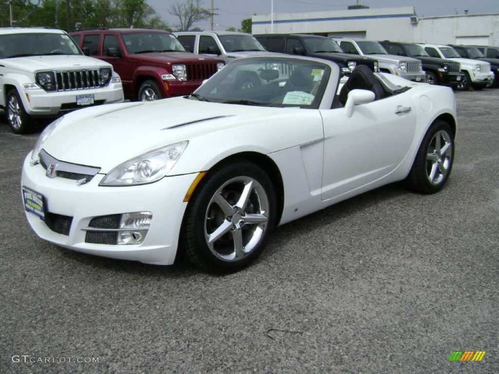 Polar White 2008 Saturn Sky Roadster Exterior Photo #64962352