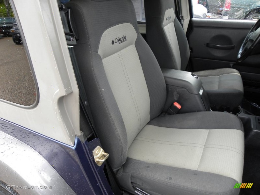 2004 Wrangler X 4x4 - Patriot Blue Pearl / Dark Slate Gray photo #5