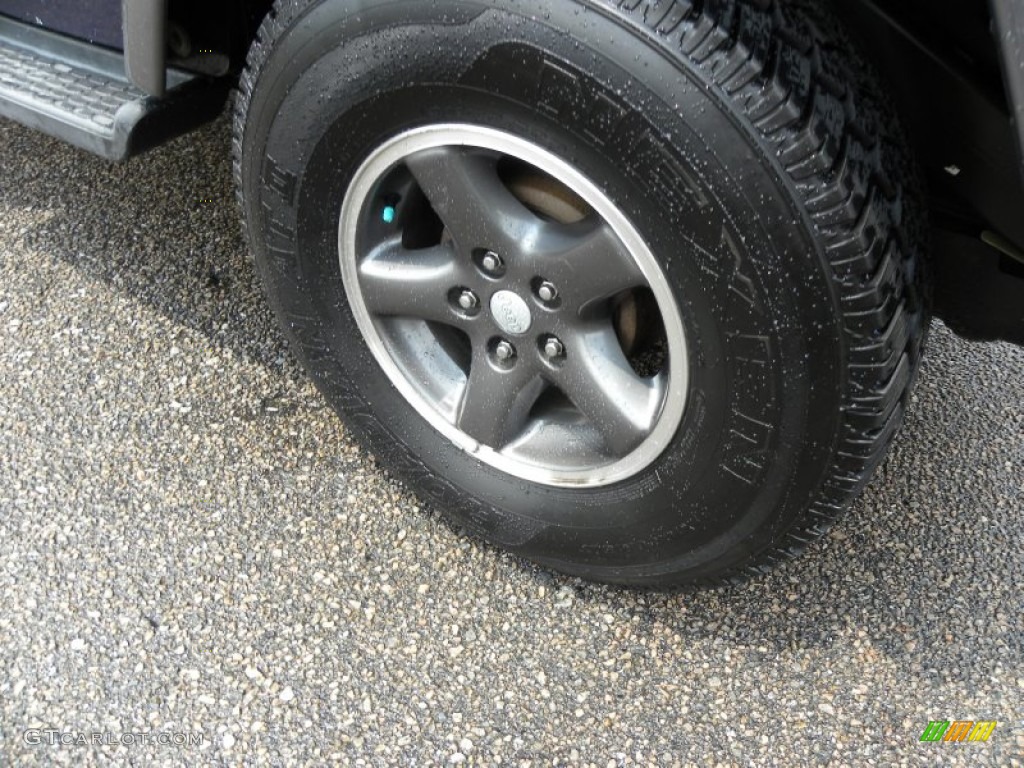 2004 Wrangler X 4x4 - Patriot Blue Pearl / Dark Slate Gray photo #12