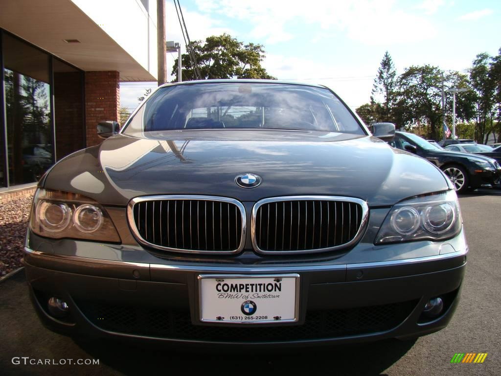 2006 7 Series 750Li Sedan - Titanium Grey Metallic / Black/Black photo #2