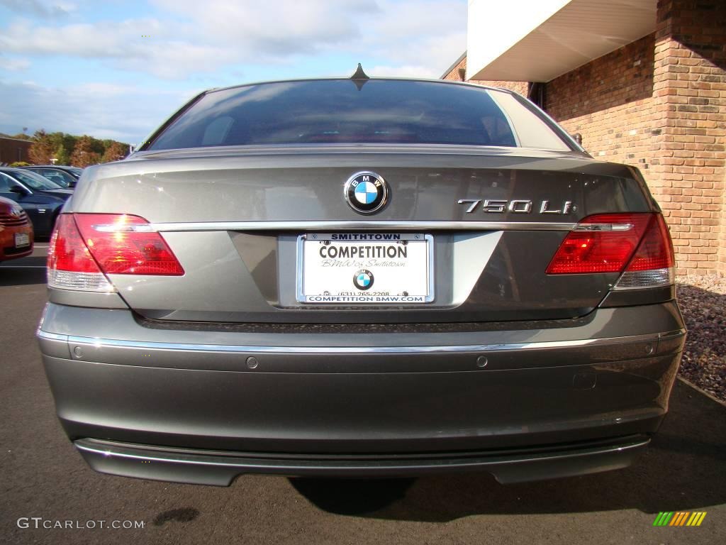 2006 7 Series 750Li Sedan - Titanium Grey Metallic / Black/Black photo #5