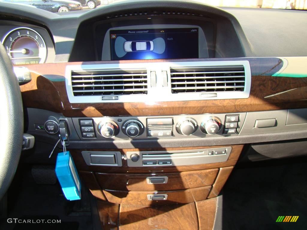 2006 7 Series 750Li Sedan - Titanium Grey Metallic / Black/Black photo #12