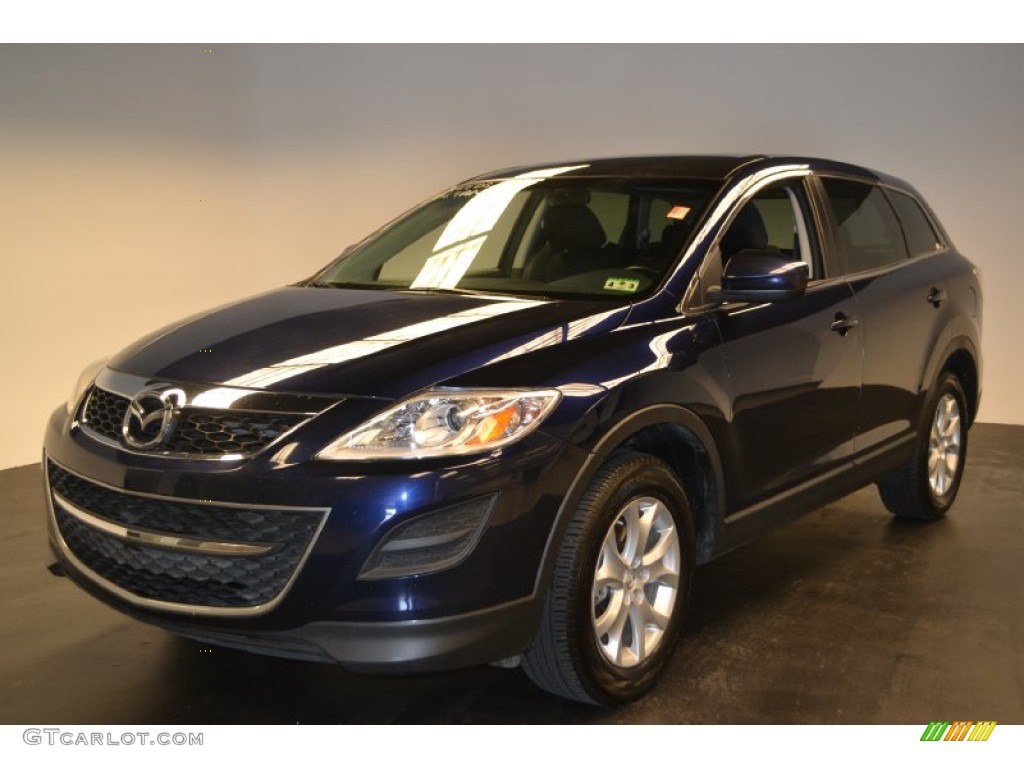 2011 CX-9 Sport AWD - Stormy Blue Mica / Black photo #1
