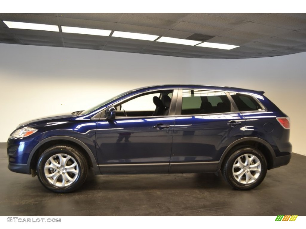 2011 CX-9 Sport AWD - Stormy Blue Mica / Black photo #3