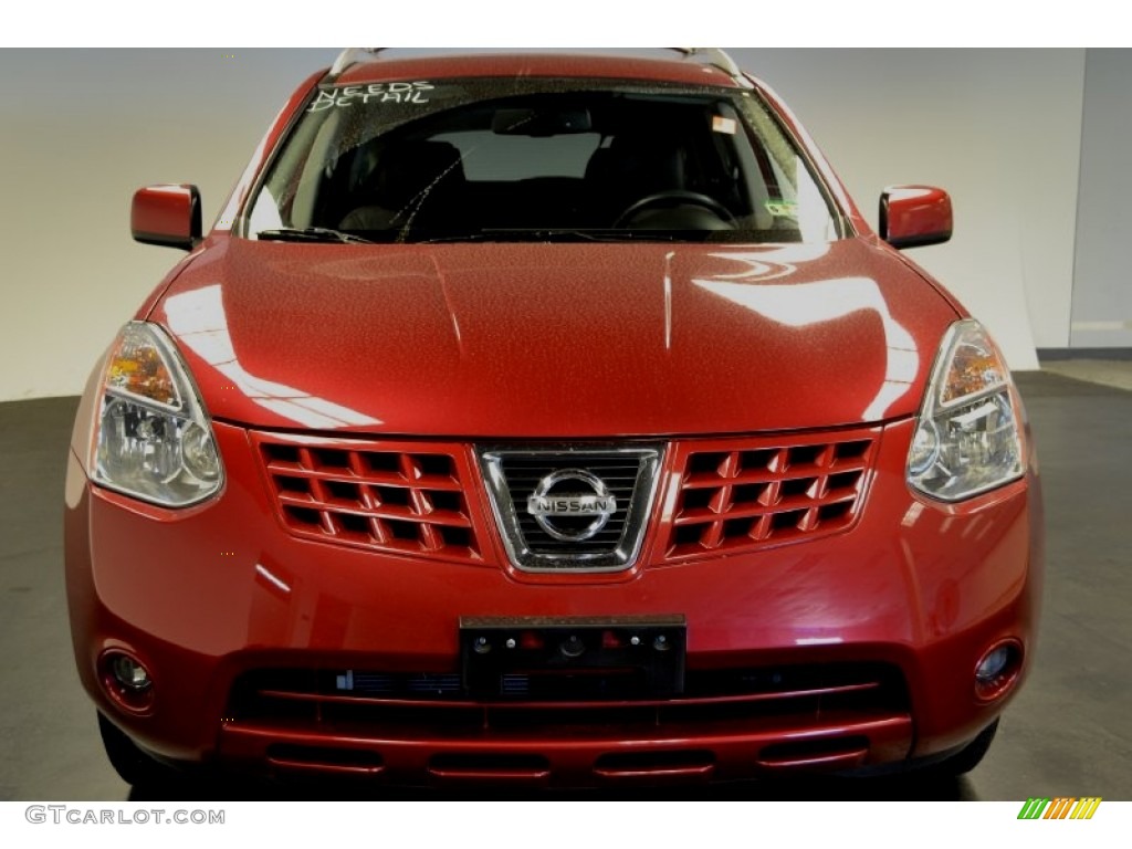 2010 Rogue SL - Venom Red / Black photo #2