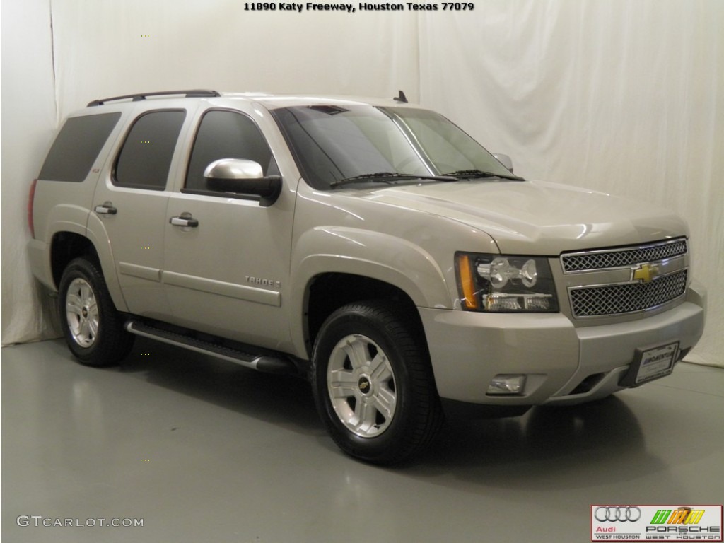 2008 Tahoe Z71 4x4 - Silver Birch Metallic / Ebony photo #3