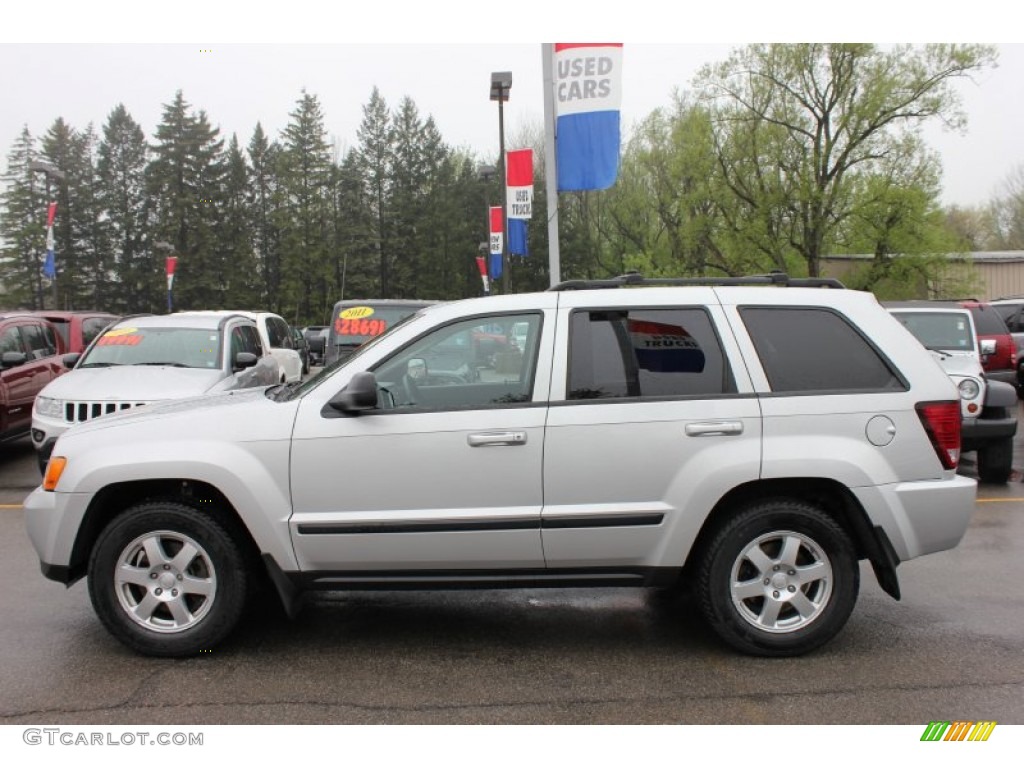 2008 Grand Cherokee Laredo 4x4 - Bright Silver Metallic / Dark Slate Gray photo #5