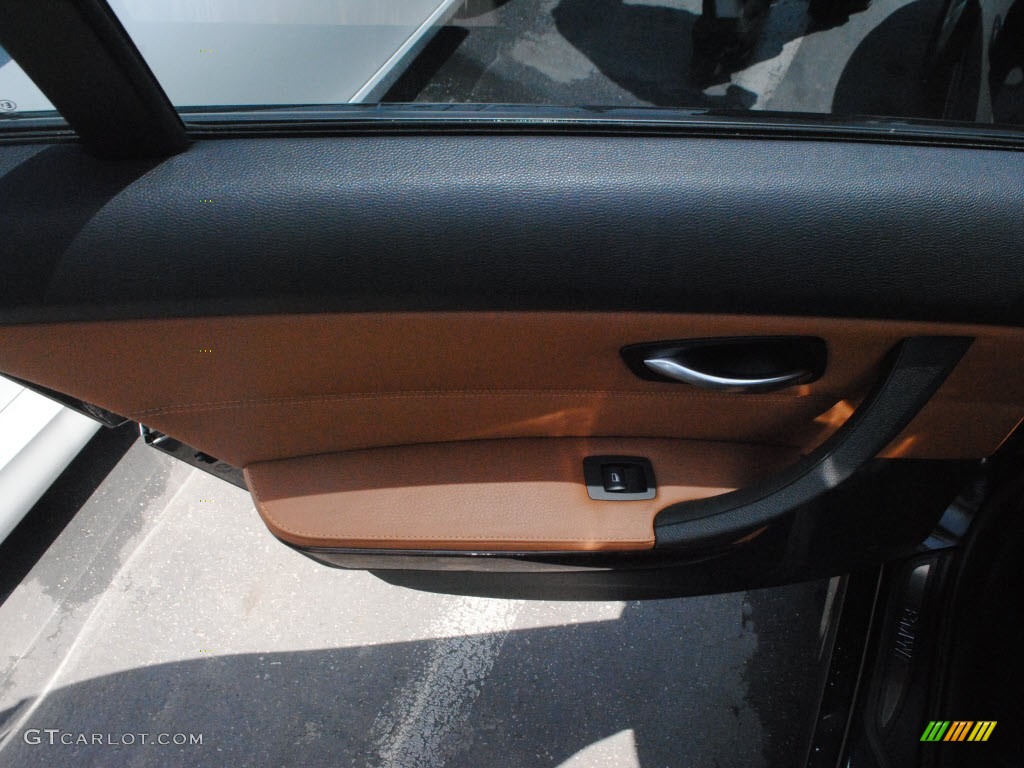 2009 3 Series 328i Sedan - Black Sapphire Metallic / Saddle Brown Dakota Leather photo #17