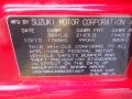 2011 Vivid Red Suzuki SX4 Crossover AWD  photo #12