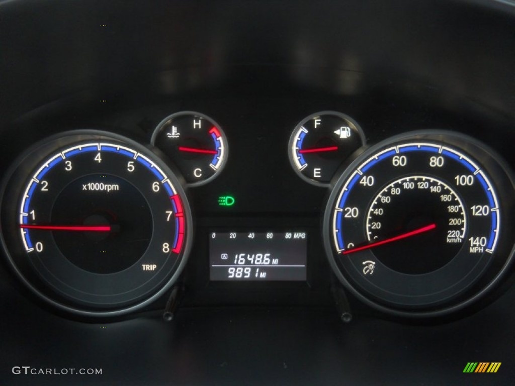 2011 Suzuki SX4 Crossover AWD Gauges Photo #64970371