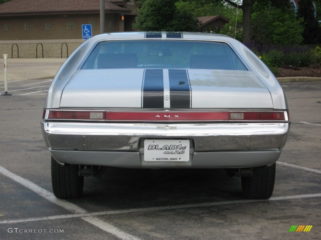 1968 AMX 390 - Turbo Silver Metallic / Red photo #9