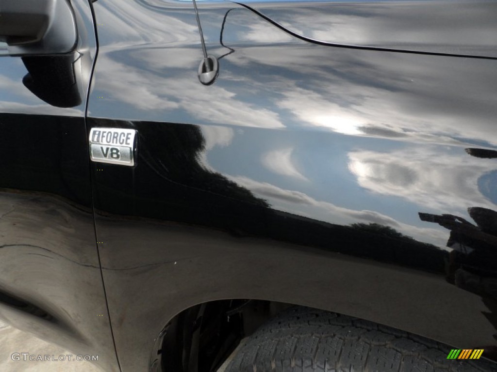 2007 Tundra SR5 Regular Cab - Black / Beige photo #16