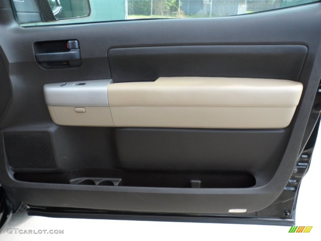 2007 Toyota Tundra SR5 Regular Cab Beige Door Panel Photo #64972234