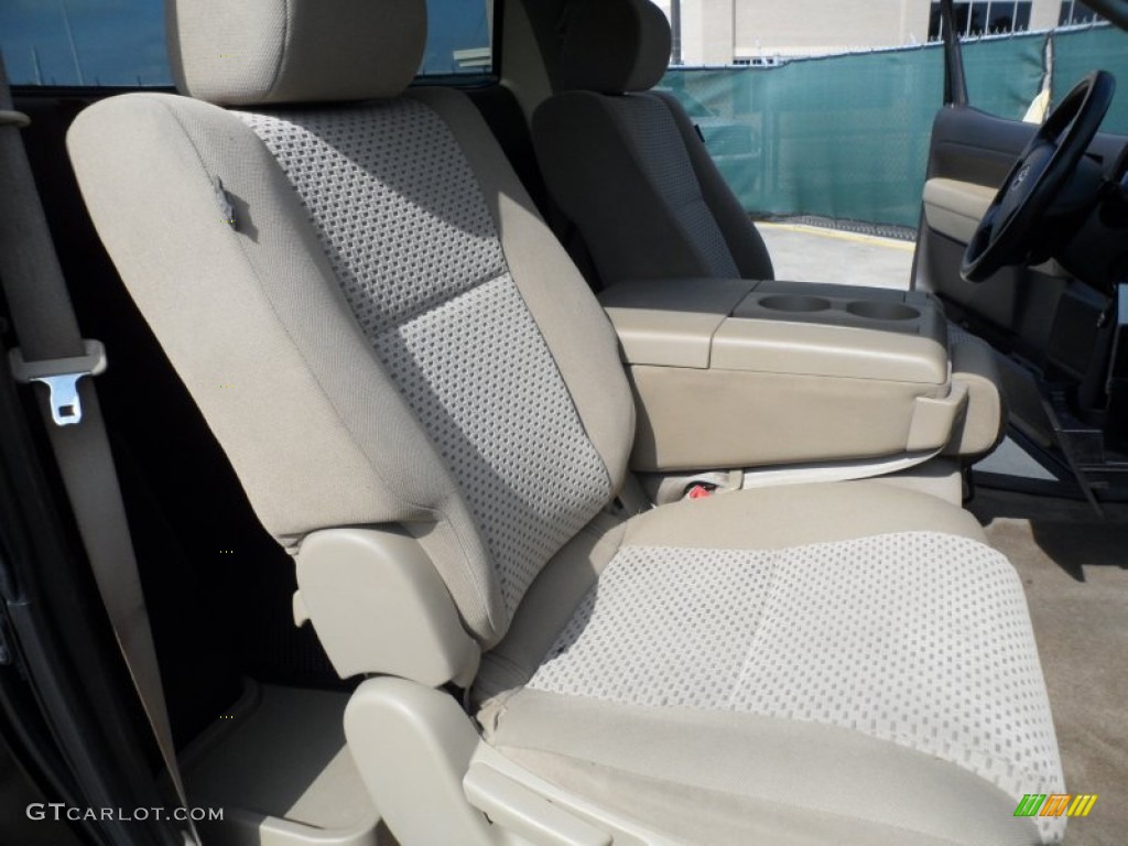 Beige Interior 2007 Toyota Tundra SR5 Regular Cab Photo #64972240