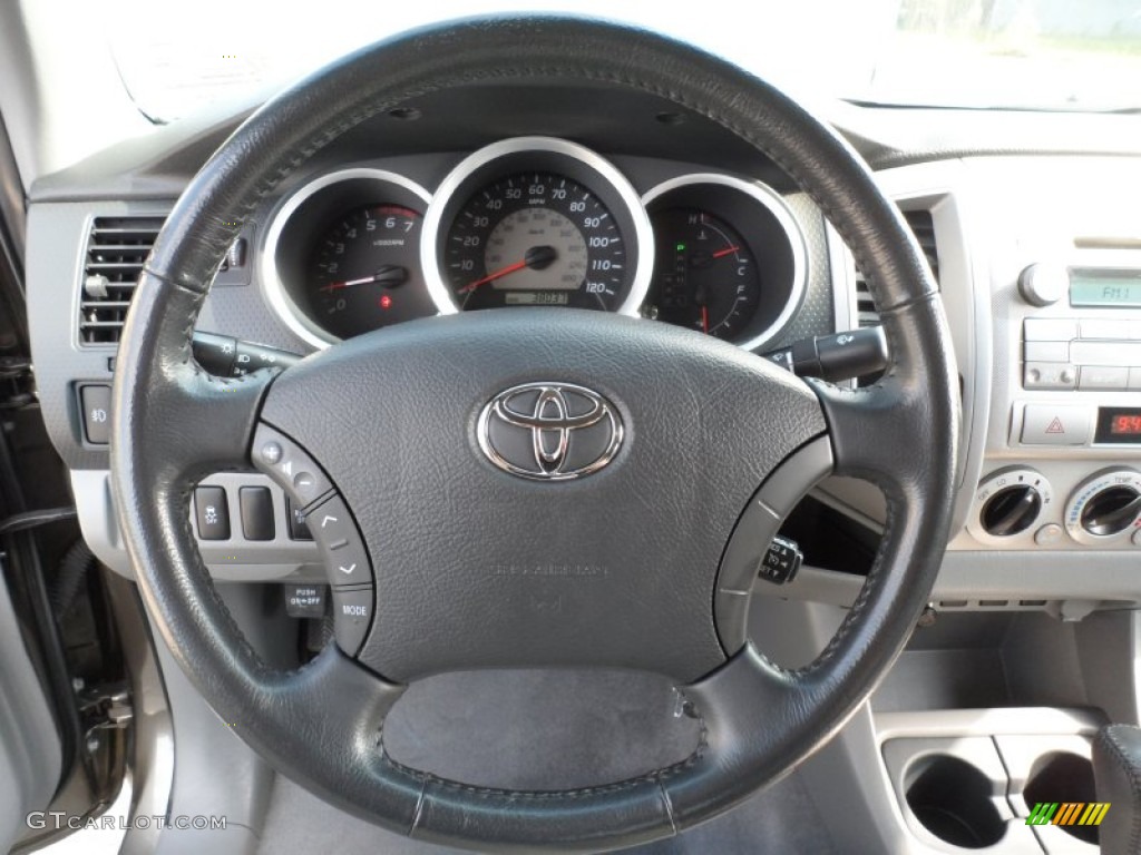 2010 Toyota Tacoma V6 PreRunner Double Cab Steering Wheel Photos