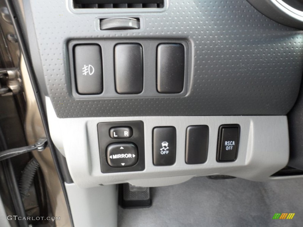 2010 Toyota Tacoma V6 PreRunner Double Cab Controls Photo #64972888