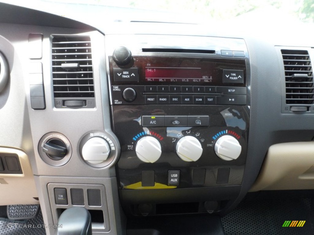 2012 Tundra Texas Edition Double Cab 4x4 - Super White / Sand Beige photo #32