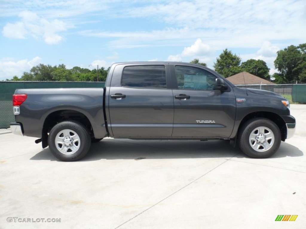 2012 Tundra CrewMax - Magnetic Gray Metallic / Graphite photo #2