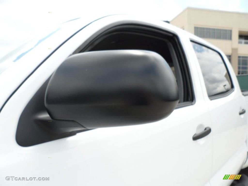 2012 Tacoma V6 Texas Edition Double Cab 4x4 - Super White / Graphite photo #13