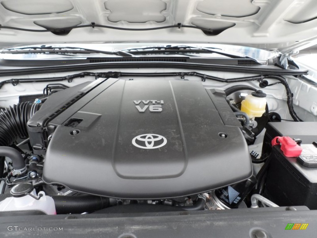2012 Toyota Tacoma V6 Texas Edition Double Cab 4x4 Engine Photos