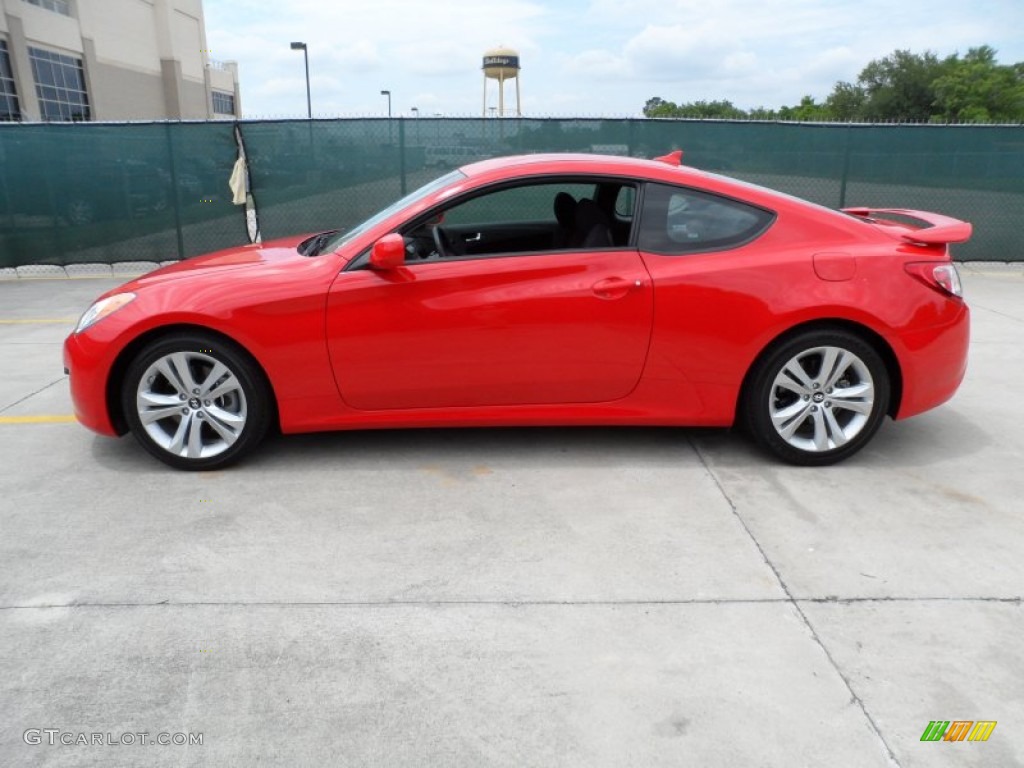 Tsukuba Red 2012 Hyundai Genesis Coupe 2.0T Exterior Photo #64973749