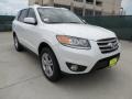 2012 Glacier White Hyundai Santa Fe Limited  photo #1