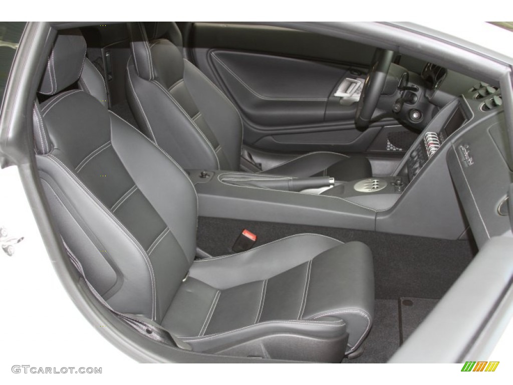 Nero Perseus Interior 2012 Lamborghini Gallardo LP 550-2 Photo #64974298