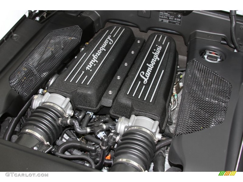 2012 Lamborghini Gallardo LP 550-2 Engine Photos