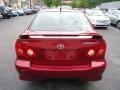 2008 Impulse Red Pearl Toyota Corolla S  photo #3