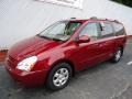 2008 Claret Red Metallic Kia Sedona LX  photo #7