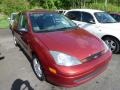 2003 Sangria Red Metallic Ford Focus ZX3 Coupe  photo #1