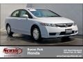 2010 Spectrum White Pearl Honda Civic Hybrid Sedan #64975484