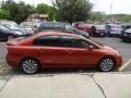 Redline Orange Pearl - Civic Si Sedan Photo No. 9