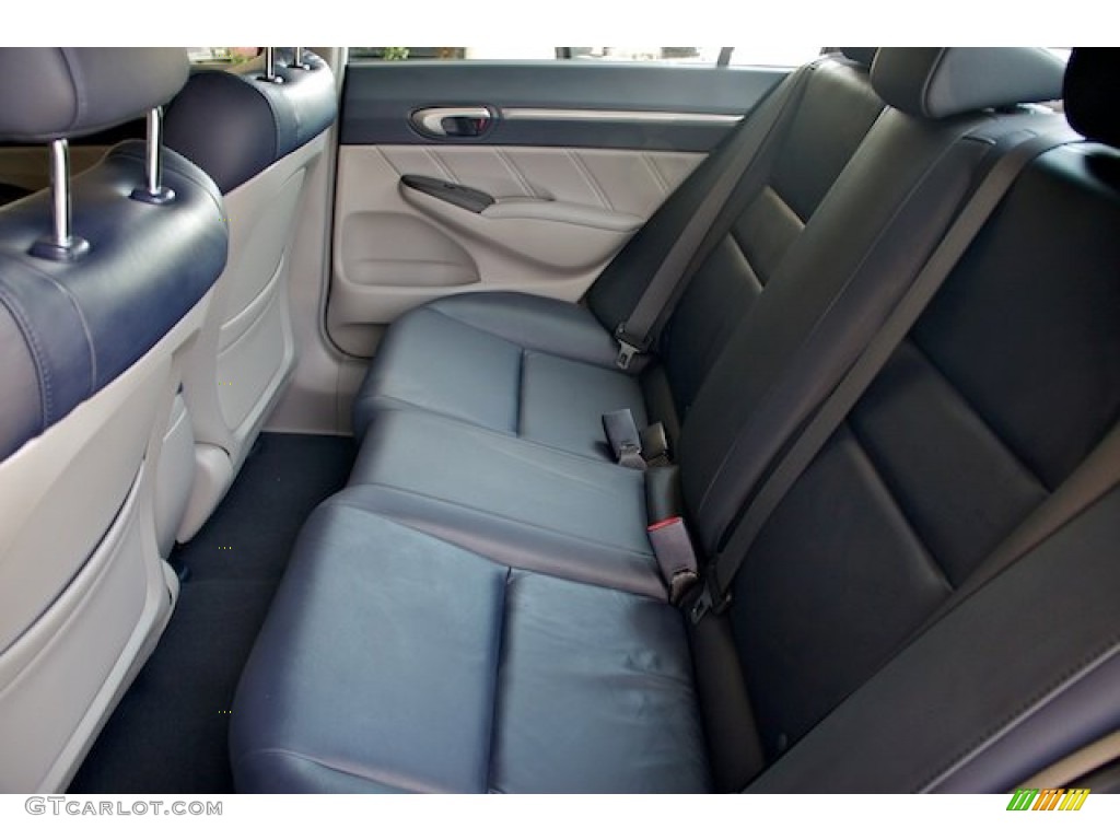 Blue Interior 2010 Honda Civic Hybrid Sedan Photo #64979087