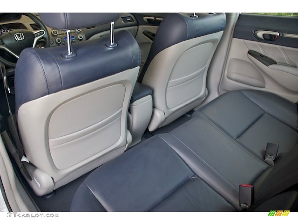 Blue Interior 2010 Honda Civic Hybrid Sedan Photo #64979186