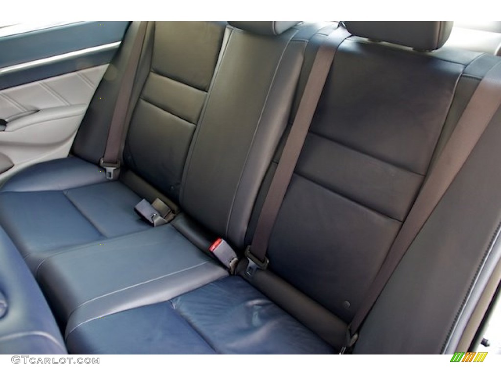 Blue Interior 2010 Honda Civic Hybrid Sedan Photo #64979192