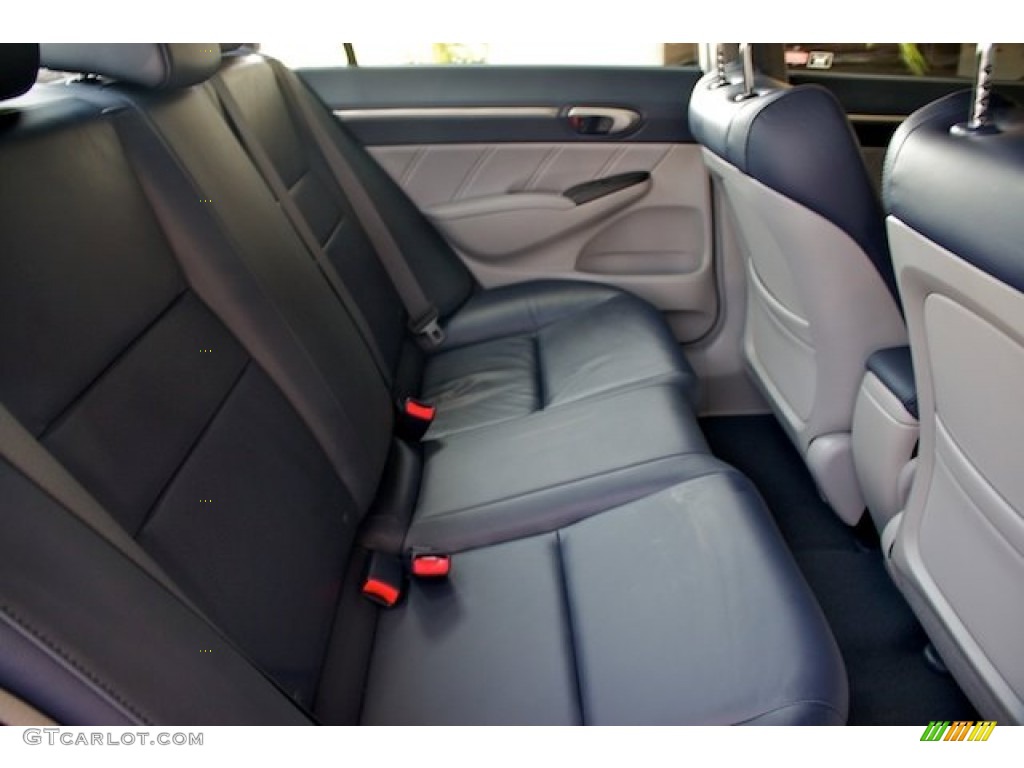 Blue Interior 2010 Honda Civic Hybrid Sedan Photo #64979201