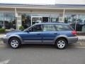 2007 Newport Blue Pearl Subaru Outback 2.5i Wagon  photo #3
