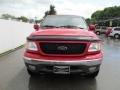 2002 Bright Red Ford F150 XLT SuperCab 4x4  photo #4