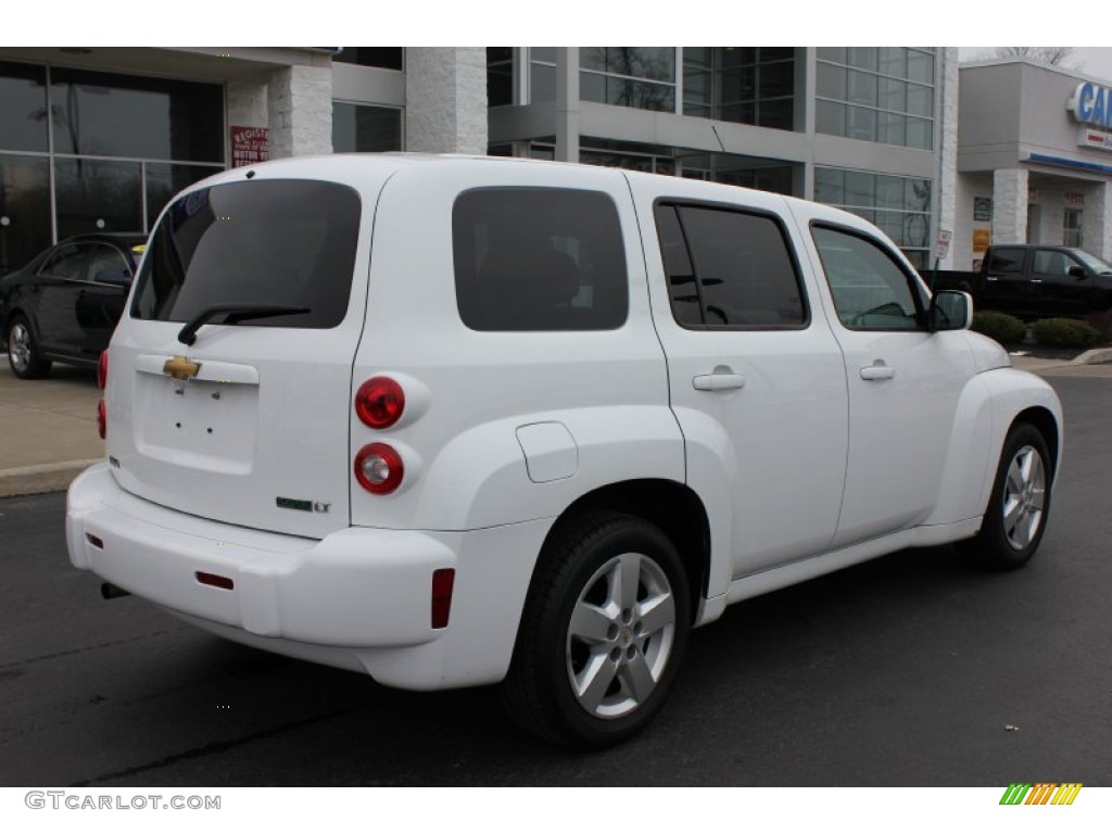 2011 HHR LT - Arctic Ice White / Gray photo #8